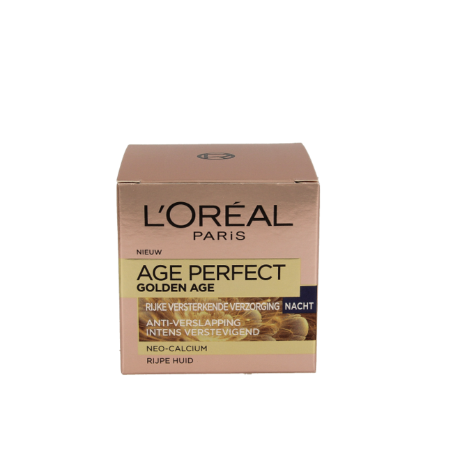 L'Oréal Paris Age Perfect Crema Notte Golden Age Peonia 50 Millilitri