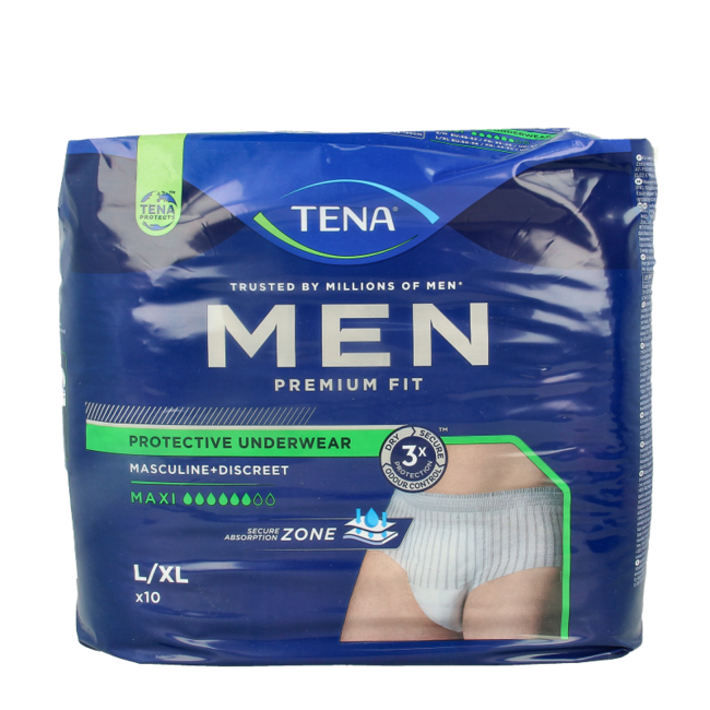 Tena Men Premium Fit L-XL 10 unidades