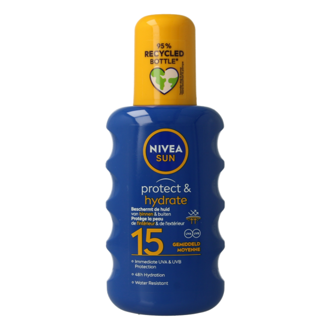 Nivea Sun Protect & Hydrate Sonnenspray LSF 15, 200 Milliliter