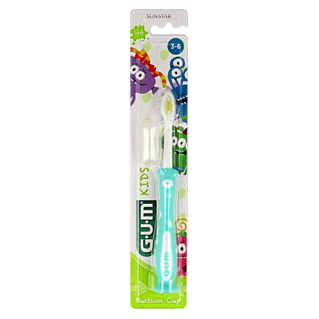 GUM Brosse à dents 2 - 6 ans 1 pièce
