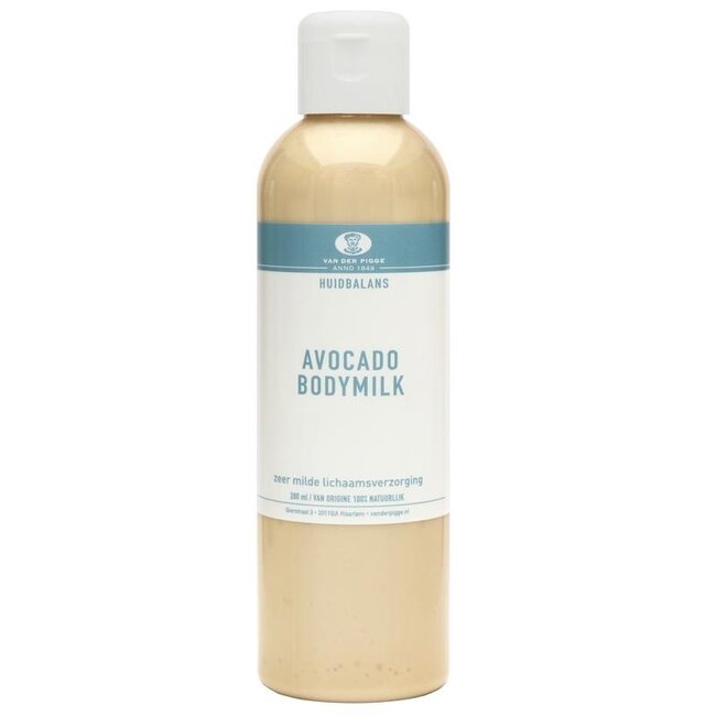 van der Pigge Huidbalans Körpermilch Avocado 200 Milliliter