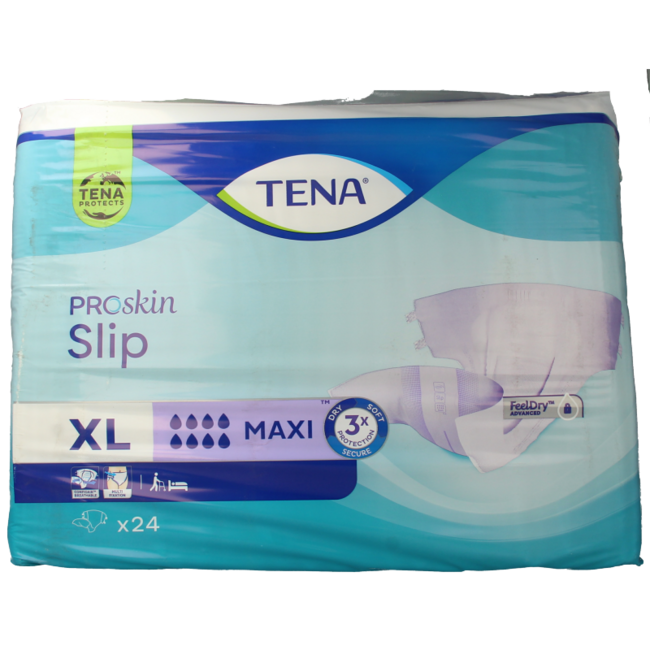 Tena Slip Maxi XL Respirant 24 Pièces