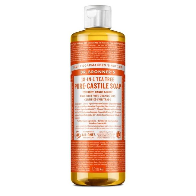 Dr Bronners Liquid soap tea tree 475 Milliliter