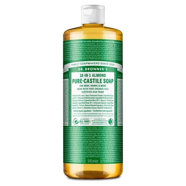 Dr Bronner's Liquid Almond Soap 945ml