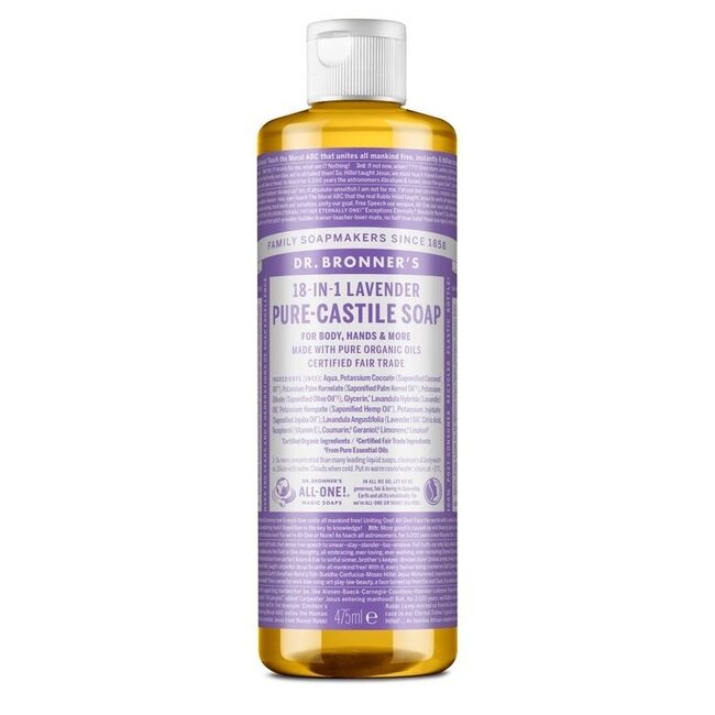 Dr. Bronner's Savon liquide lavande 475 ml