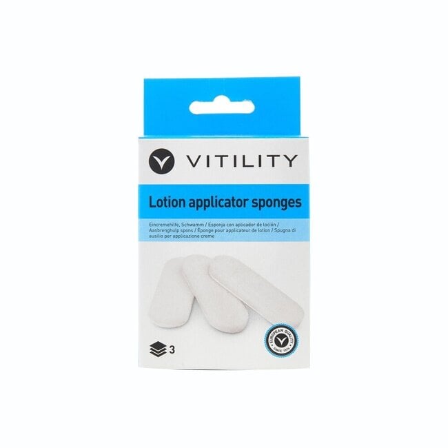 Vitility Applikationshilfe Schwämme, 3 Stück