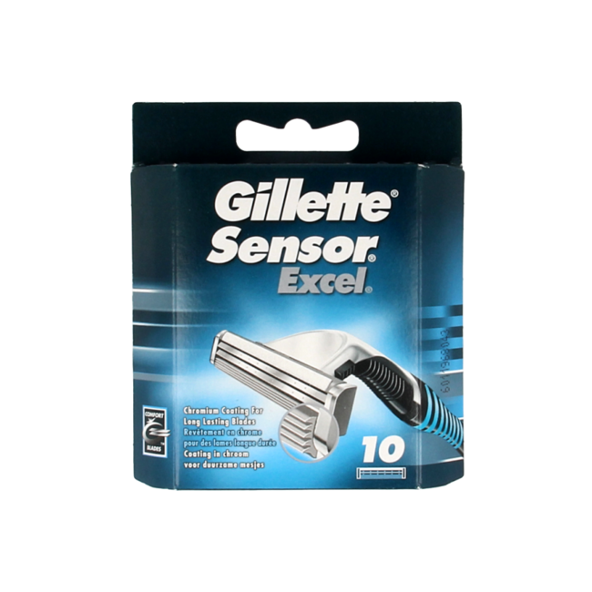 Ostrza Gillette Sensor Excel, 10 sztuk