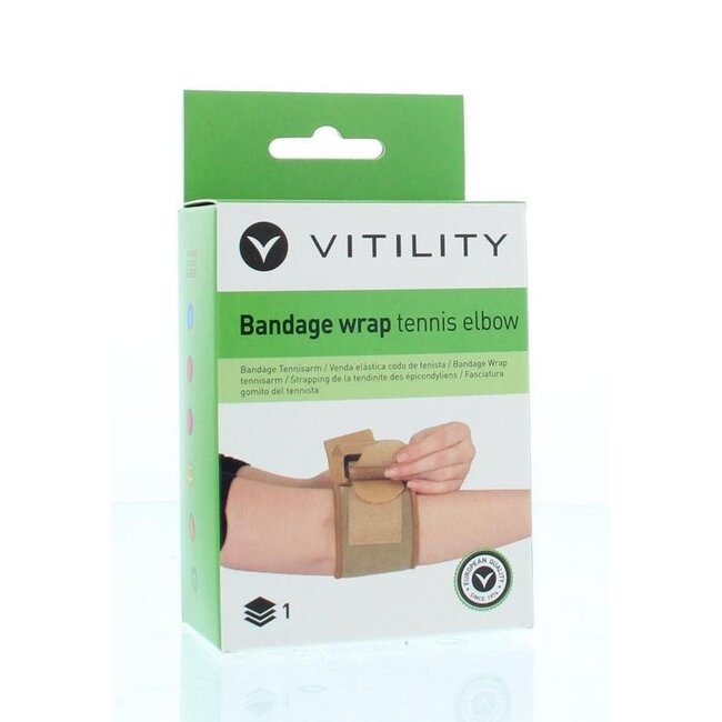 Fascia avvolgente Vitility per gomito del tennista, 1 Pezzo