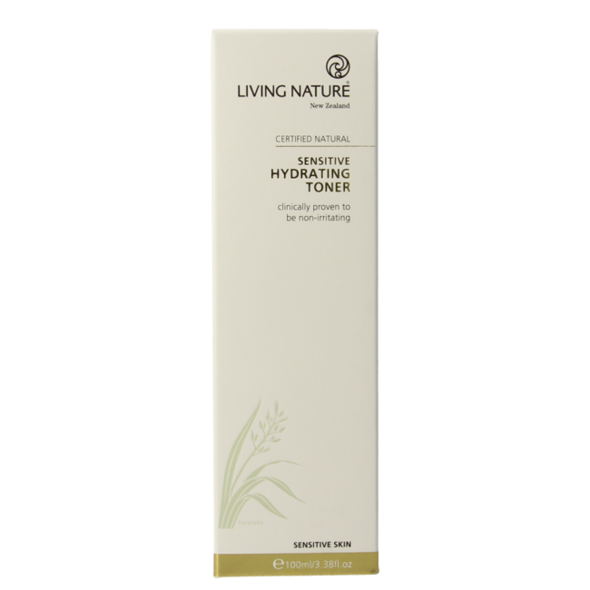 Living Nature Hydratisierendes Tonic Gel Empfindliche Haut 100 Milliliter