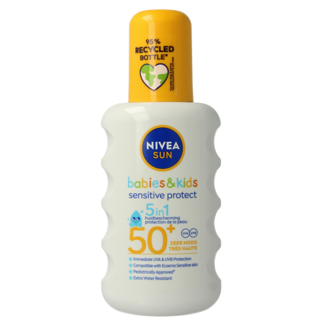 Nivea Sun Kids Protect & Sensitive Spray Solar SPF50 200 ml