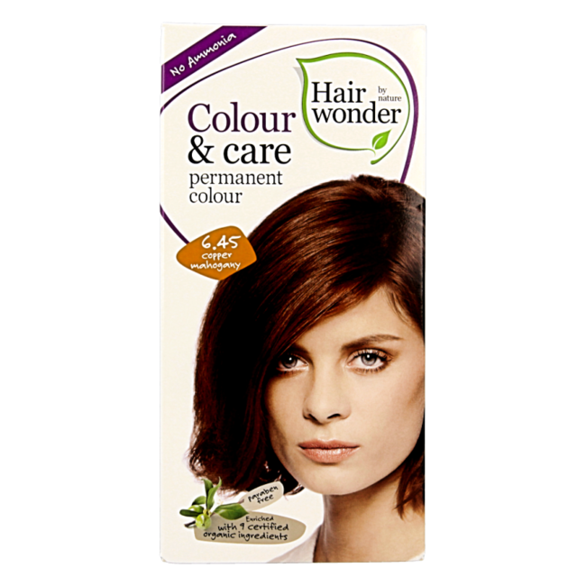 Hairwonder Colour & Care mogano rame scuro 6.45 100 Millilitri