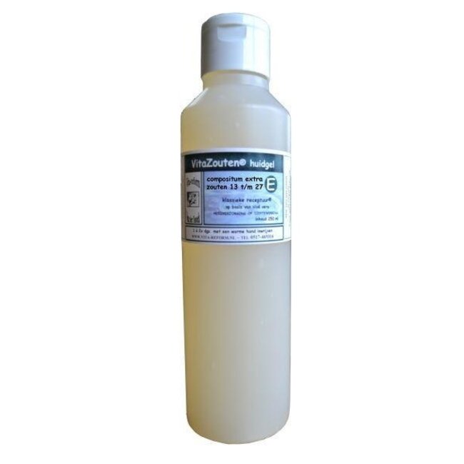 Vitazouten Compositum extra 13 a 27 gel cutáneo 250 mililitros