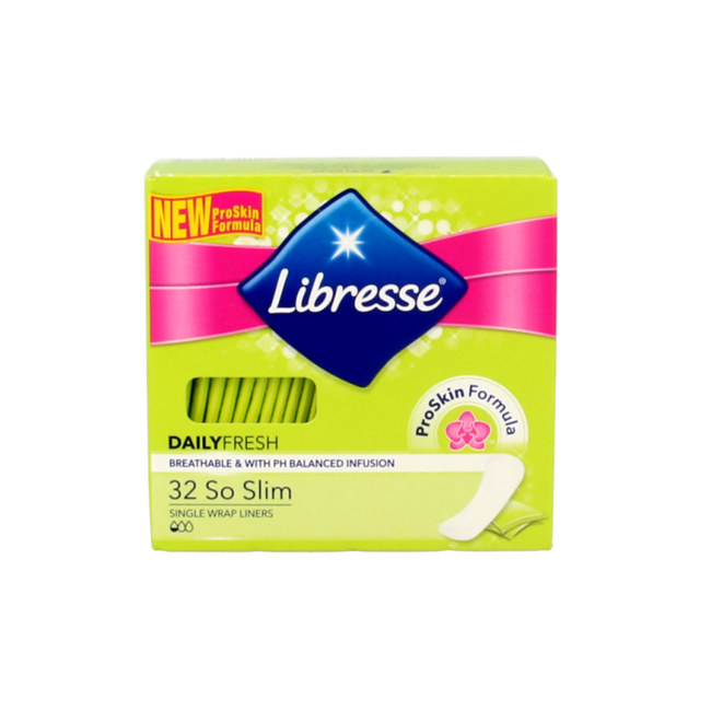 Wkładki higieniczne Libresse So Slim, 32 sztuki