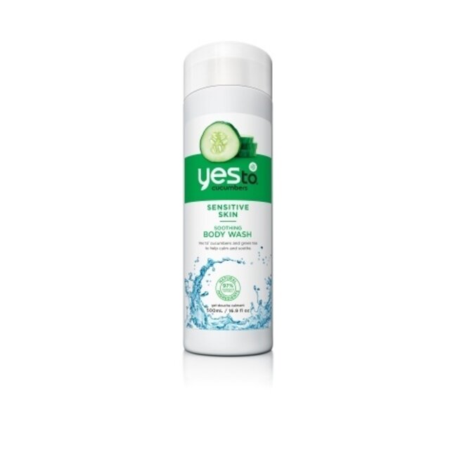 Yes To Cucumber Beruhigendes Duschgel für empfindliche Haut 500 Milliliter