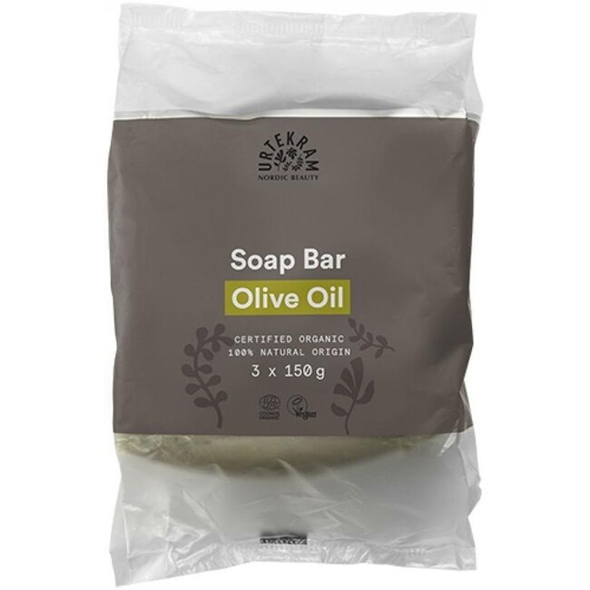 Urtekram Organic Olive Soap 3-pack 450g