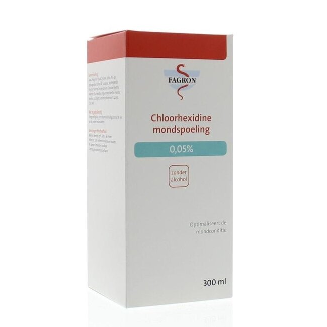 Fagron Chlorhexidine bain de bouche 0,05 % 300 ml