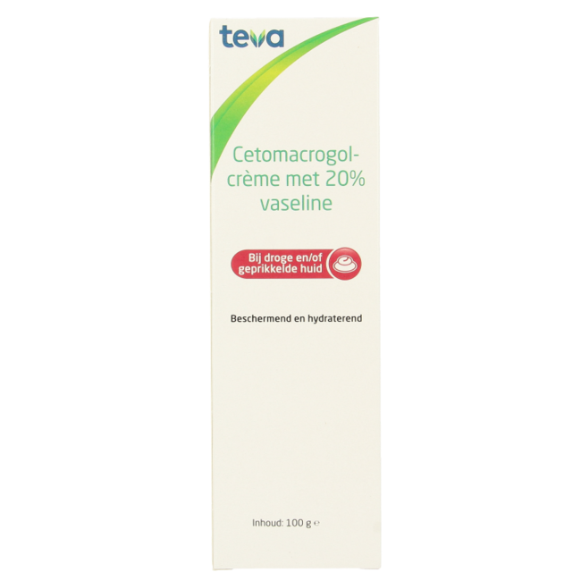 Cetomacrogolcreme 20% Vaseline 100 Gramm