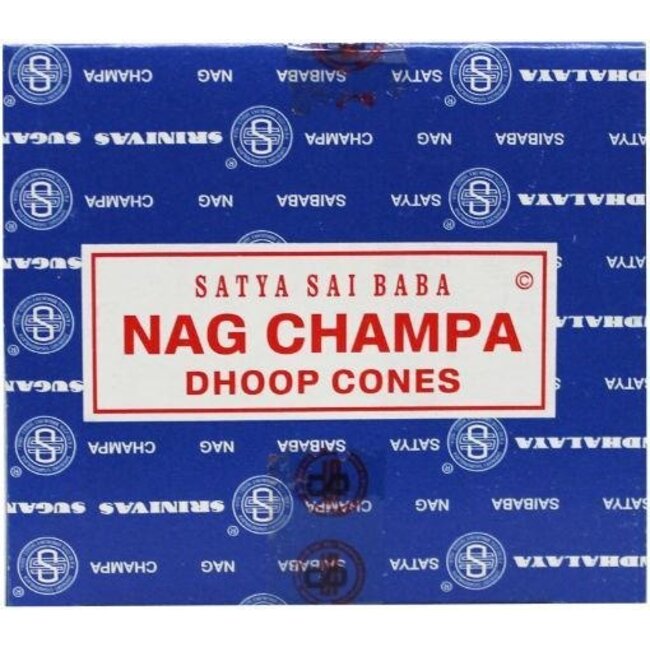 Satya Nag Champa Incense Cones 12 Pieces