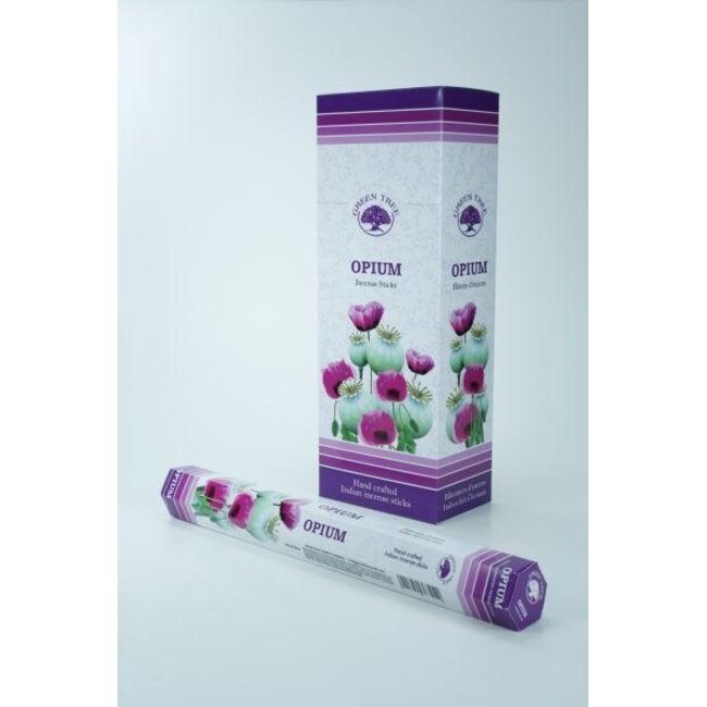 Encens Green Tree Opium 20 bâtonnets