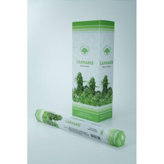 Incienso Green Tree cannabis 20 unidades