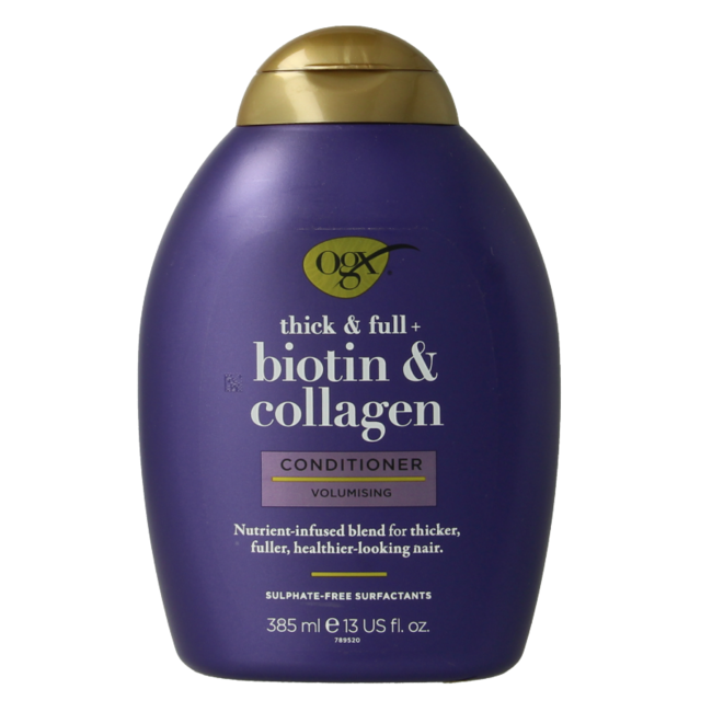 Acondicionador Thick & Full con biotina y colágeno bio 385 ml