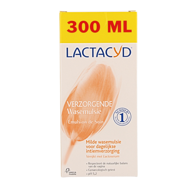 Lactacyd Caring Washing Emulsion 300 Millilitres