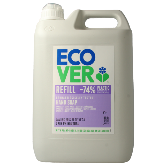 Handzeep lavendel & aloe vera 5 Liter