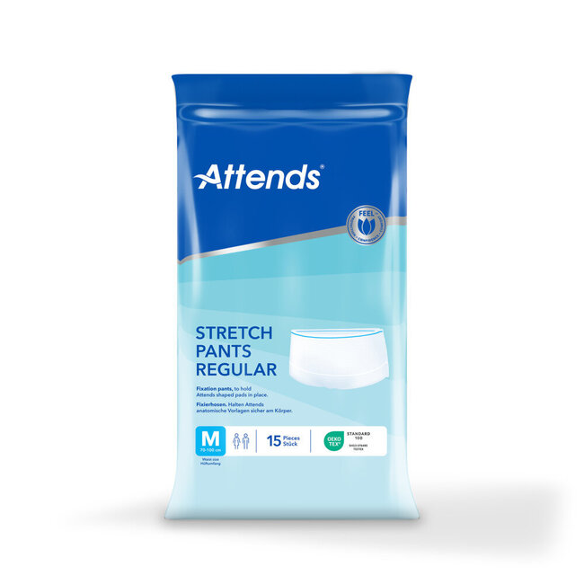 Mallas de Fijación Attends Talla M (15 Unidades)