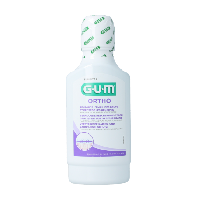 GUM Ortho colutorio 300 mililitros