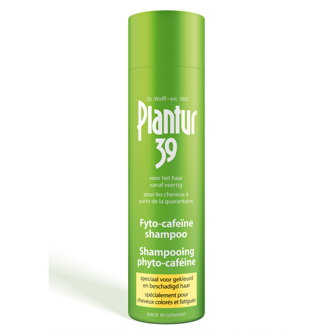 Shampooing à la caféine pour cheveux colorés 250 ml