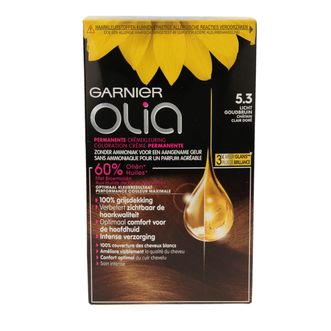 Garnier Olia 5.3 złoty brąz 1 zestaw
