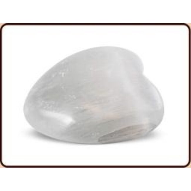 Cuore d'Angelo in Selenite Ruben Robijn, 1 Pezzo