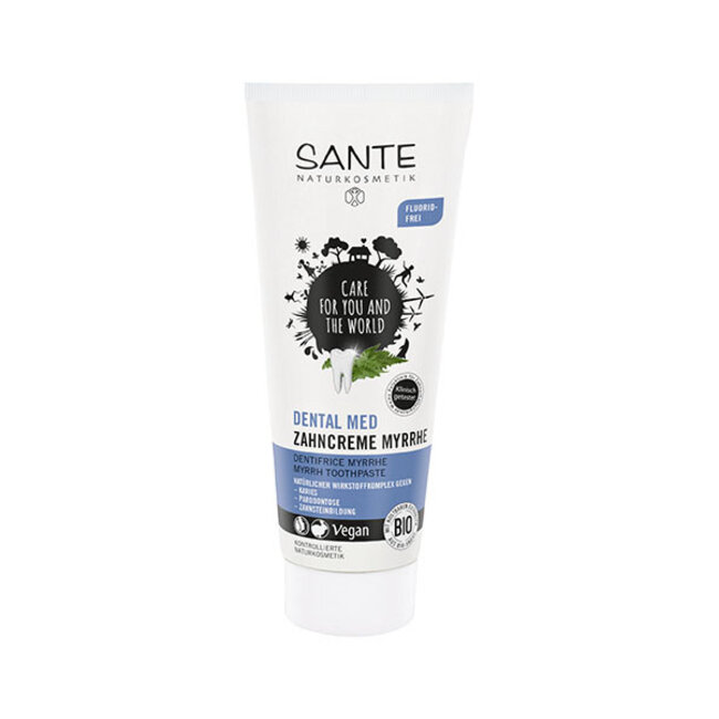 Sante Tandpasta mirre fluorvrij 75 Milliliter