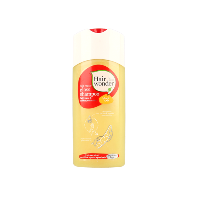 Hairwonder Shampooing gloss réparation capillaire cheveux blonds 200 ml