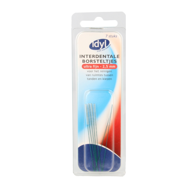 Idyl Interdentalbürste ultrafein 2,5 mm, 7 Stück