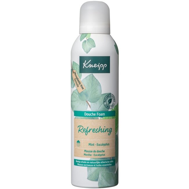 Kneipp Mousse de douche rafraîchissante menthe eucalyptus 200 ml