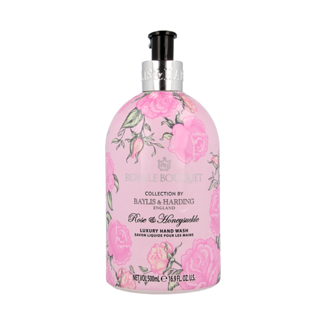 Baylis & Harding Royale Bouquet Hand Wash Rose & Honeysuckle 500ml