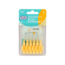 Interdental Brush Extra Soft Light Yellow Size 4 6 Pieces