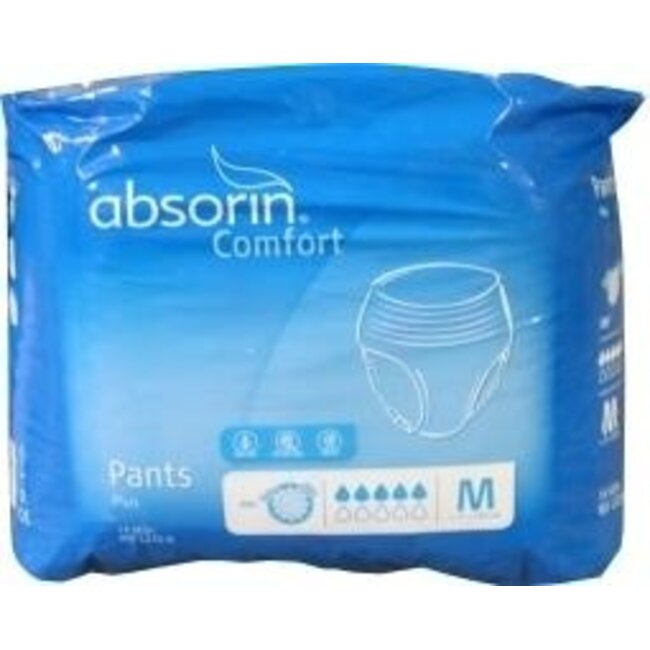 Absorin Comfort Pants Plus Größe M bis 120 cm 14 Stück