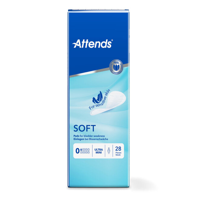 Compresas Attends Soft Ultra Mini 28 unidades