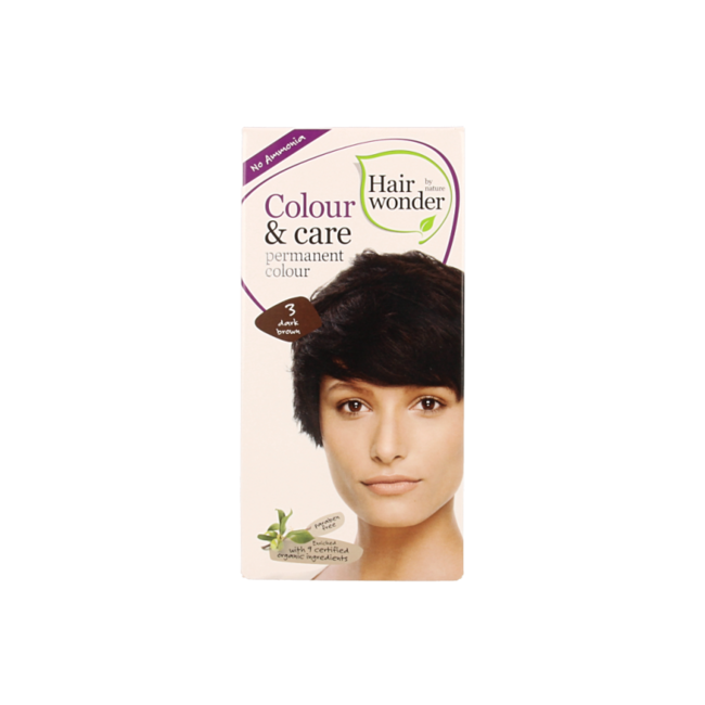 Hairwonder Colour & Care 3 Dunkelbraun 100 Milliliter