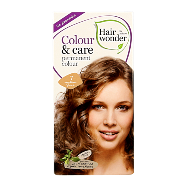 Hairwonder Colour & Care 7 blond moyen 100 ml