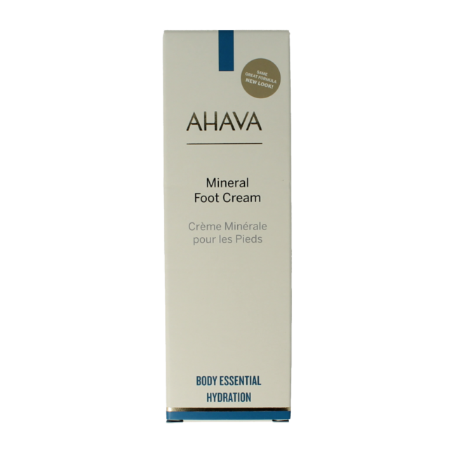 Crème minérale pour les pieds Ahava 100 ml