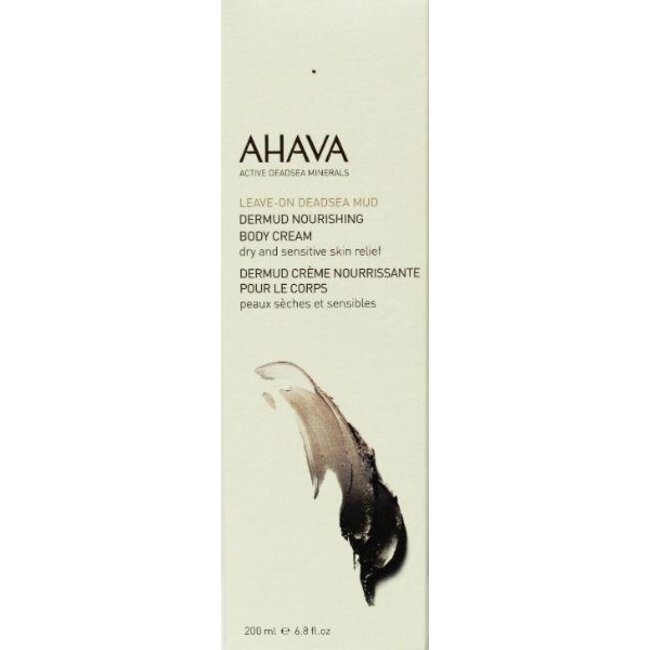 Ahava Dermud crema corporal nutritiva 200 mililitros