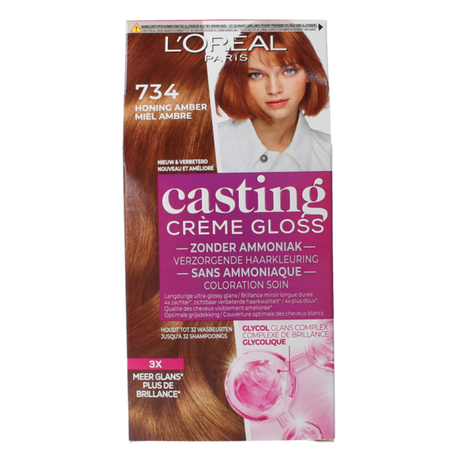 Casting Crème Gloss 734 Honey Crumble - 1 kit