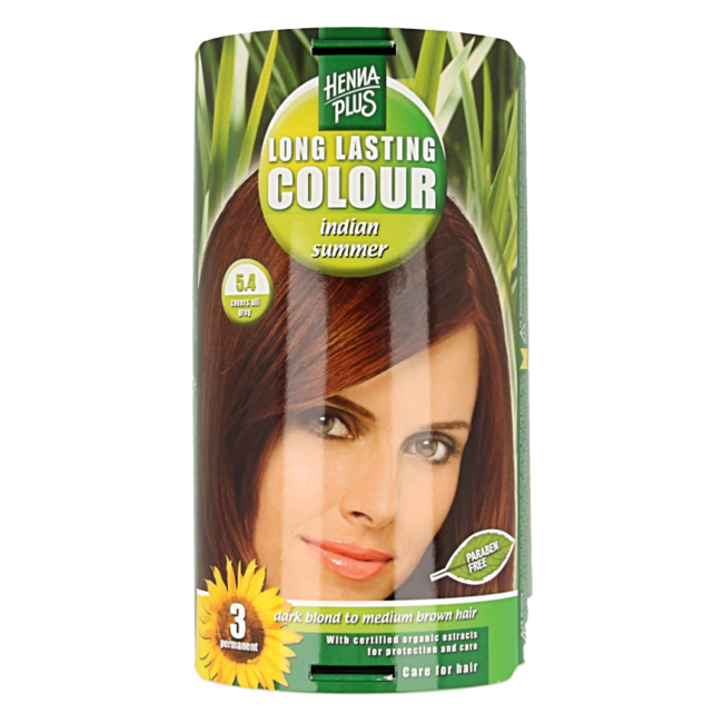 Henna Plus Long lasting colour 5.4 indian summer 100 Milliliter