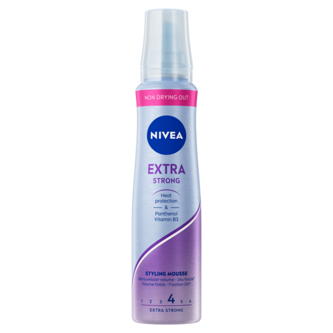 Mousse Styling Nivea Fissaggio Extra Forte 150 Millilitri