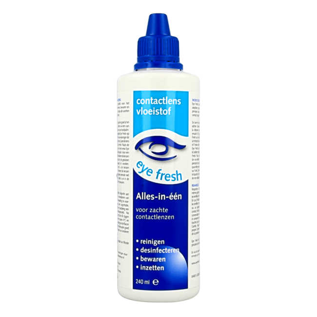 Alles-in-1 vloeistof zachte lenzen 240 Milliliter