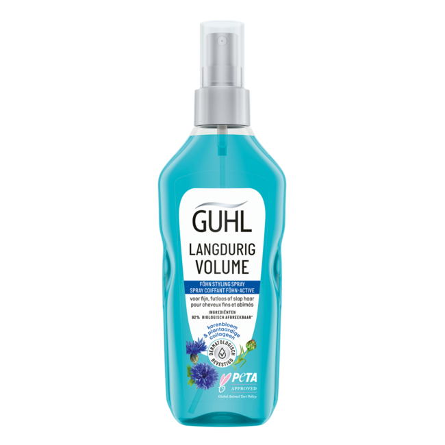 Guhl Langanhaltendes Volumen Föhn-Aktiv Styling Spray 125 Milliliter