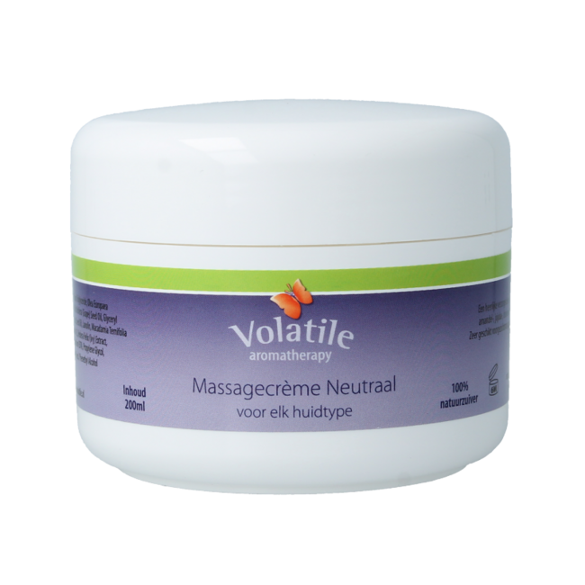Volatile Crema de masaje neutra 200 mililitros